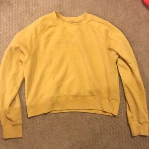 Brandy Melville Mustard Yellow Sweater